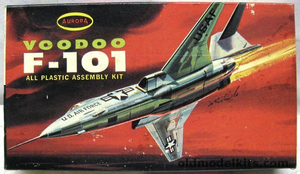 Aurora 1/136 F-101 Voodoo, 294-50 plastic model kit